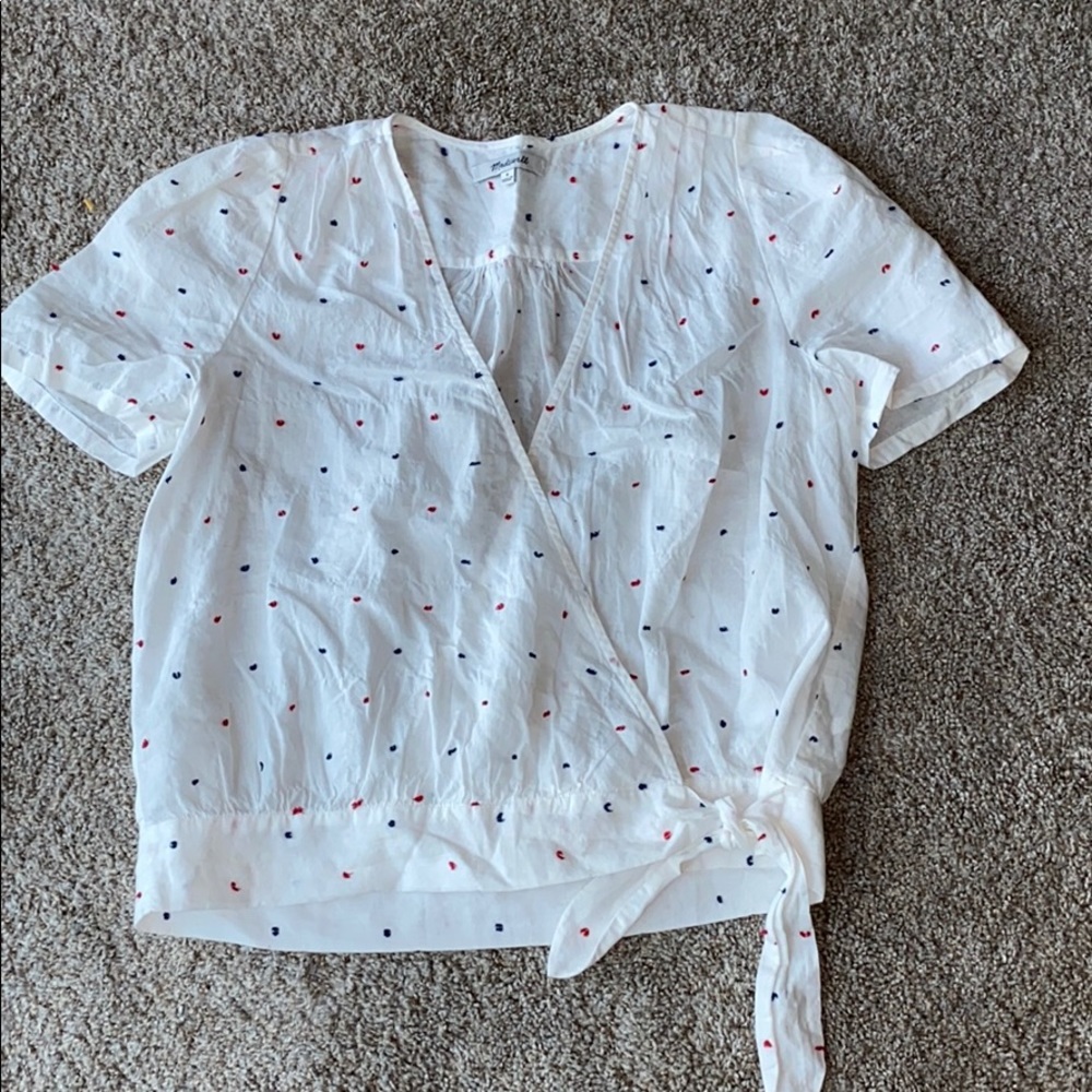 Madewell Wrap Top